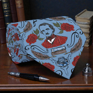 Edgar Allan Poe Krawatte Schlips