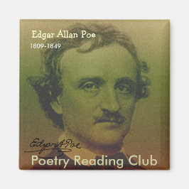 Edgar Allan Poe Magnet