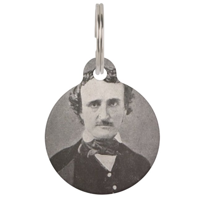 Edgar Allan Poe mit Signature Tiermarke (Vorderseite)