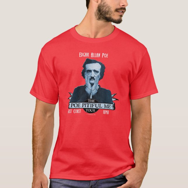 Edgar Allan "Poe mitfühlend ich" Ausflug-Shirt T-Shirt (Vorderseite)