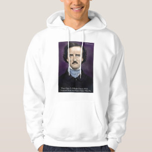 Edgar Allan Poe "Once Upon A Midnight Dreary" Der Hoodie