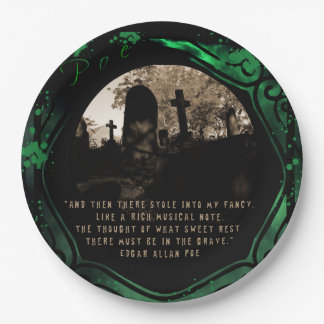 Edgar Allan Poe Pappteller
