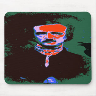 Edgar Allan Poe Pop Art Mousepad
