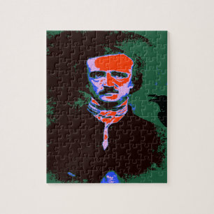 Edgar Allan Poe Pop Art Puzzle