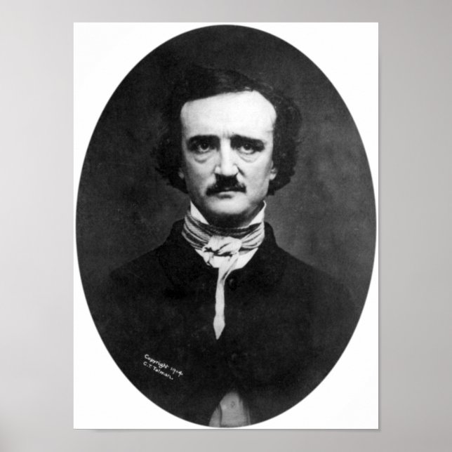 Edgar Allan Poe Poster (Vorne)