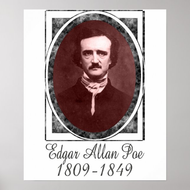 Edgar Allan Poe Poster (Vorne)