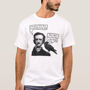 Edgar Allan Poe Riffs auf der Bohemischen T-Shirt