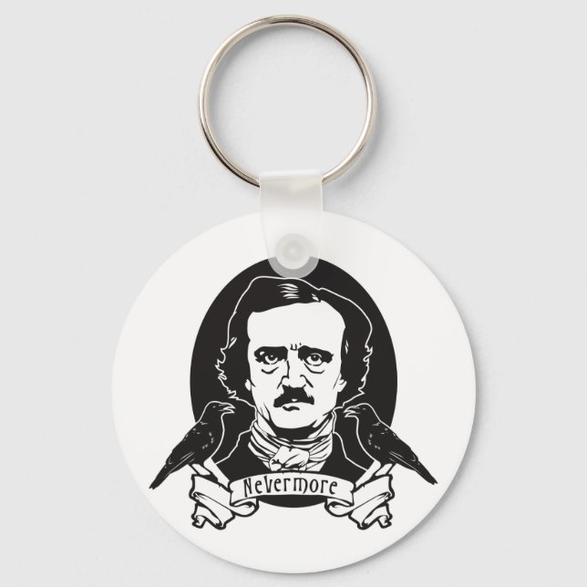 Edgar Allan Poe Schlüsselanhänger (Vorderseite)