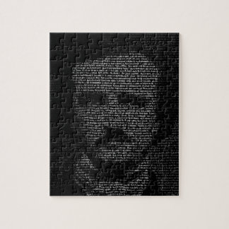 Edgar Allan Poe (Schriftbild) Puzzle