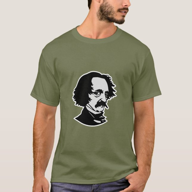 Edgar Allan Poe T-Shirt (Vorderseite)