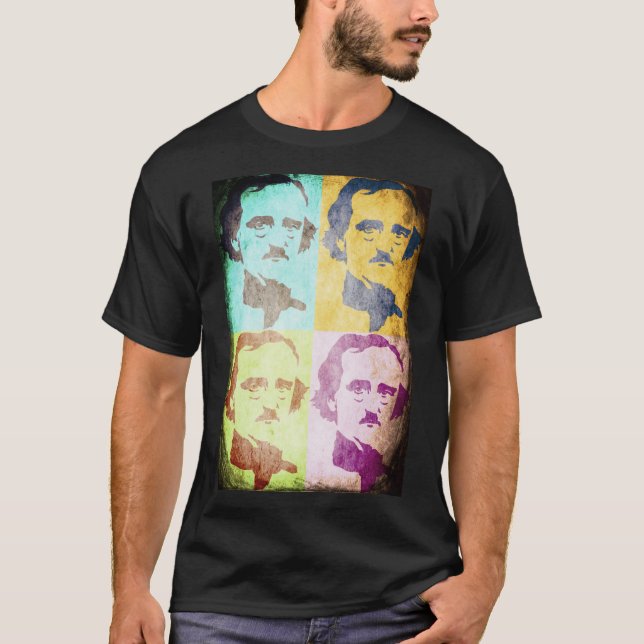 Edgar Allan Poe T-Shirt (Vorderseite)