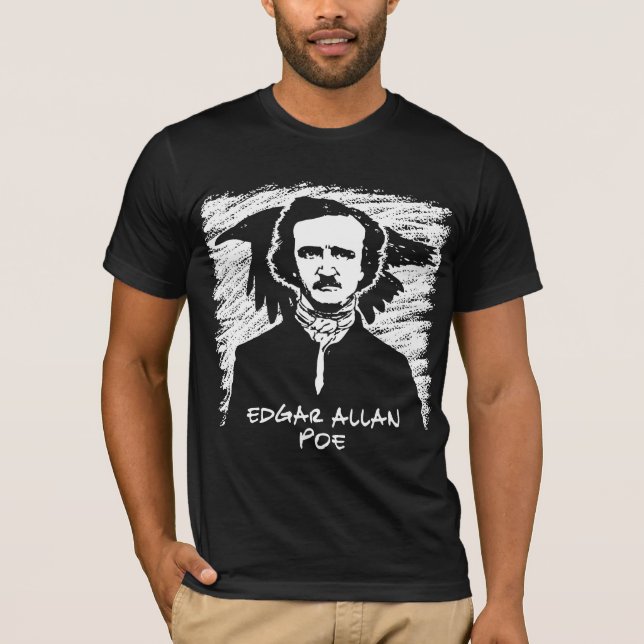 Edgar Allan Poe T-Shirt (Vorderseite)