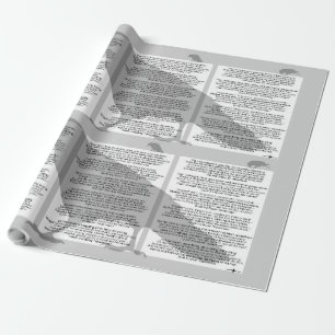 Edgar Allan Poe The Raven Geschenkpapier