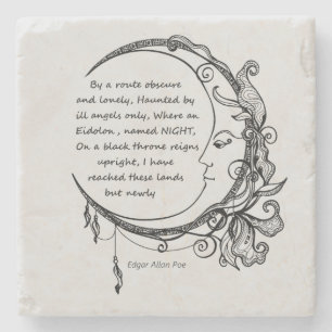 Edgar Allan Poe Traumland Traum Gedicht Steinuntersetzer