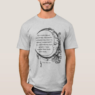 Edgar Allan Poe Traumland Traum Gedicht T-Shirt