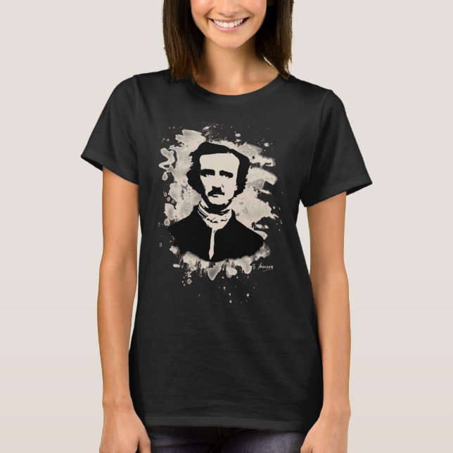 Edgar Allan Poe Tribute T-Shirt (Vorderseite)