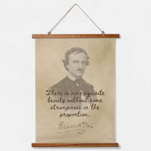 Edgar Allan Poe Zitat   Gotische Wandteppiche