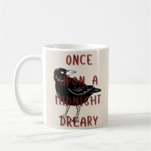 Edgar Allan Poes Die Raven-Tasse