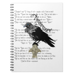 Edgar Allan Poe's The Raven Notizblock
