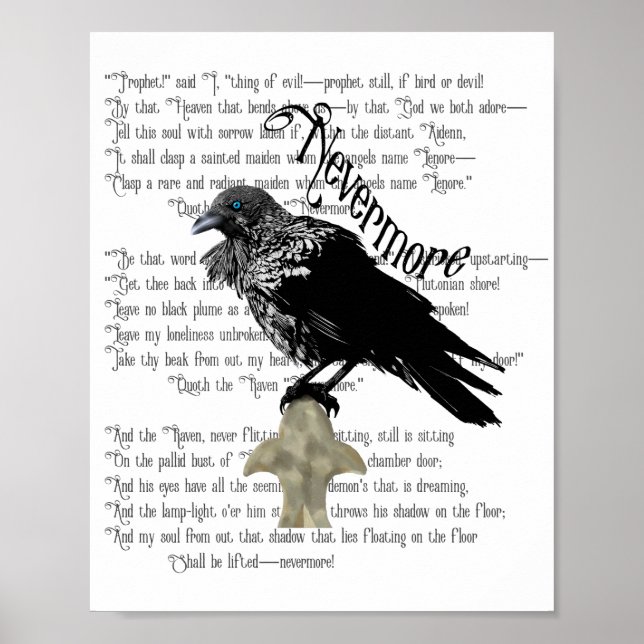 Edgar Allan Poe's The Raven Poster (Vorne)