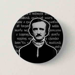 Edgar Allan Pop Button