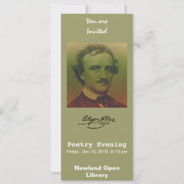 Edgar Allan Pop Einladung