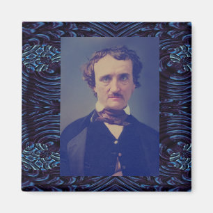 Edgar Allen Poe Foto Magnet