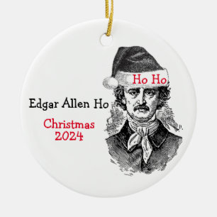 Edgar Allen Poe Humour Ornament