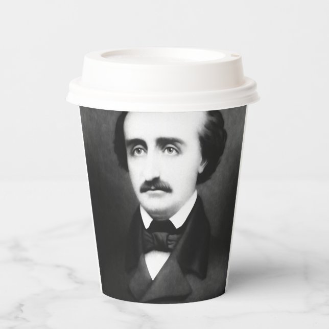 Edgar Allen Poe Paper Cup Pappbecher (Vorderseite)