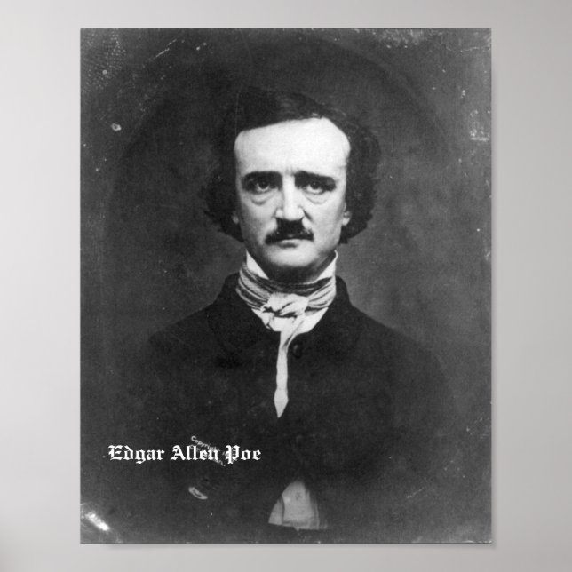Edgar Allen Poe Poster 10 x 7.5 (Vorne)