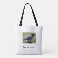 Edgar Allen Poe Raven Nevermore Tasche
