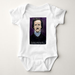Edgar Allen Poe "The Raven" - Preisgeschenke und K Baby Strampler