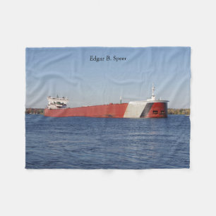 Edgar B. Speer Fleece-Decke Fleecedecke