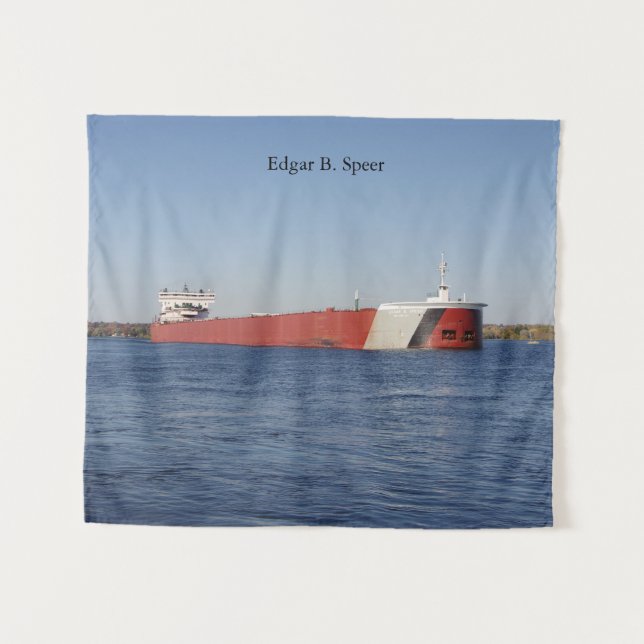 Edgar B. Speer Taepstry Wandteppich (Vorderseite (Horizontal))