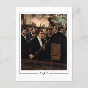 Edgar Degas #12 - Fine Art Postcard Postkarte