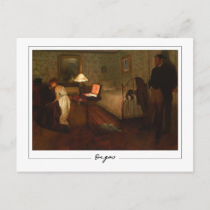 Edgar Degas #13 - Fine Art Postcard Postkarte