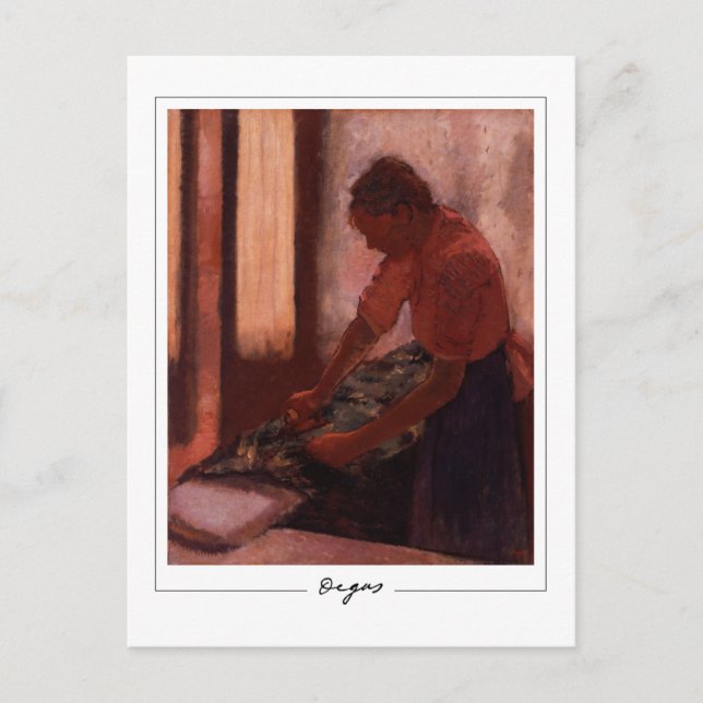 Edgar Degas #14 - Fine Art Postcard Postkarte (Vorderseite)