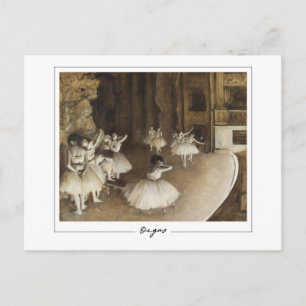 Edgar Degas #22-2 - Kunstpostkarte Postkarte