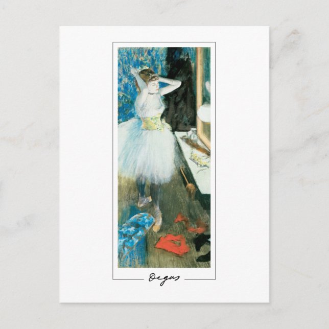 Edgar Degas #27-2 - Fine Art Postcard Postkarte (Vorderseite)