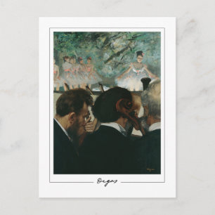 Edgar Degas #5-2 - Fine Art Postcard Postkarte