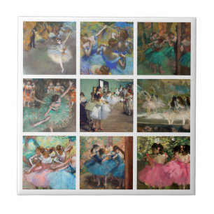 Edgar Degas - Auswahl Meisterwerk Tänzerinnen Fliese