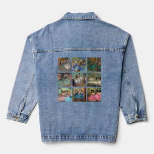 Edgar Degas - Auswahl Meisterwerk Tänzerinnen Jeansjacke