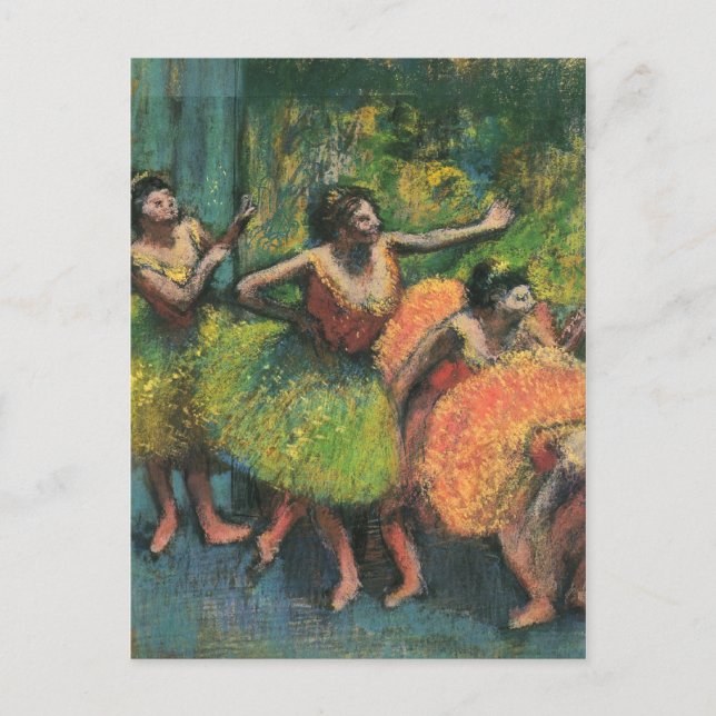 Edgar Degas Ballerina Postcards Postkarte (Vorderseite)