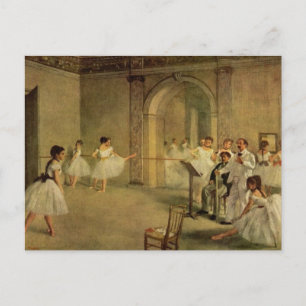 Edgar Degas-Ballerinas Postkarte