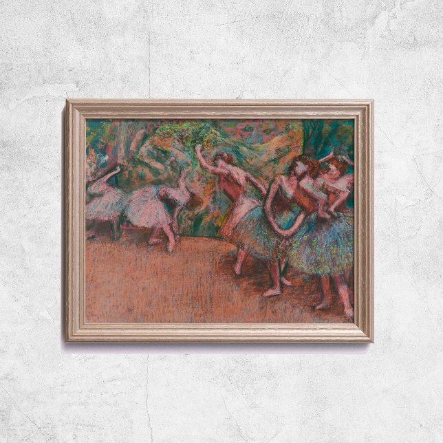Edgar Degas Ballet Scene Ballerinas Art Poster (Edgar Degas Ballet Scene Ballerinas Art Poster
)