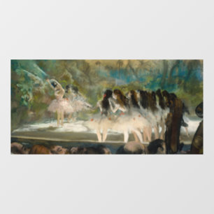Edgar Degas - Ballett an der Pariser Oper Fensteraufkleber