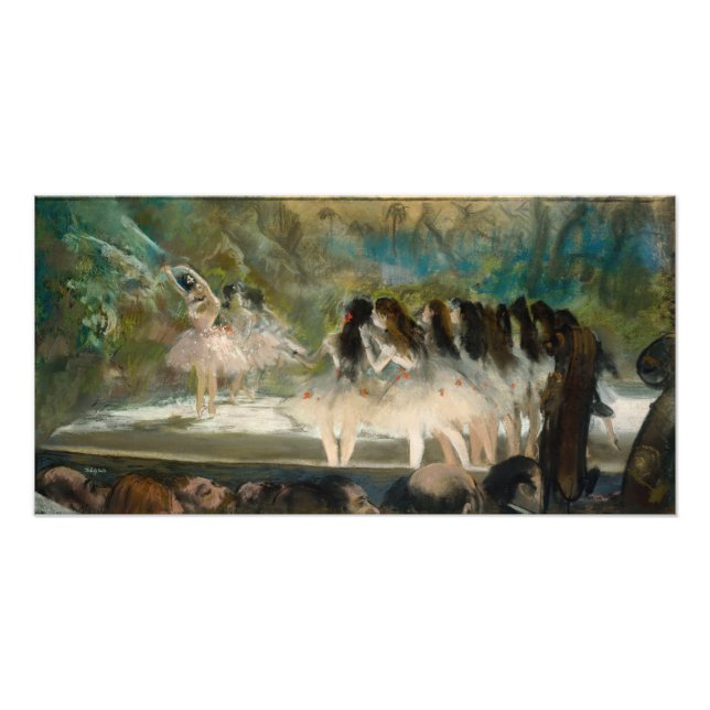 Edgar Degas - Ballett an der Pariser Oper Fotodruck (Vorne)