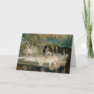 Edgar Degas - Ballett an der Pariser Oper Karte