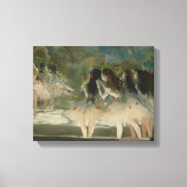 Edgar Degas - Ballett an der Pariser Oper Leinwanddruck (Vorderseite)