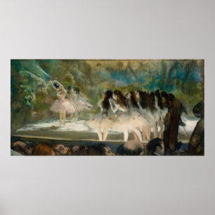 Edgar Degas - Ballett an der Pariser Oper Poster